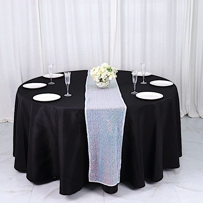 12x108" Sequined Table Runner Wedding Decorations