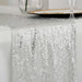 12x108" Sequined Table Runner Wedding Decorations RUN_02_SILV