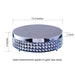 13.5" wide Metal Wedding Cake Stand with Crystal Beads