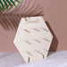 13" Donut Wall Display Stands Hexagon Wooden Board Dessert Holder - Natural CAKE_STND_DNT02_NAT