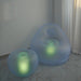 13" x 22" Air Candy Battery Operated Light Up Inflatable Ottoman LED Furniture - Assorted LED_FURN_CHAIR_02_S