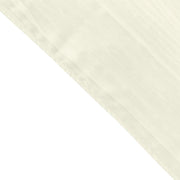 132" Accordion Crinkled Taffeta Round Tablecloth