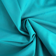 132" Polyester Round Tablecloth Wedding Party Table Linens - Turquoise TAB_136_TURQ_POLY