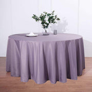 132" Polyester Round Tablecloth Wedding Party Table Linens