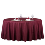 132" Polyester Round Tablecloth Wedding Party Table Linens