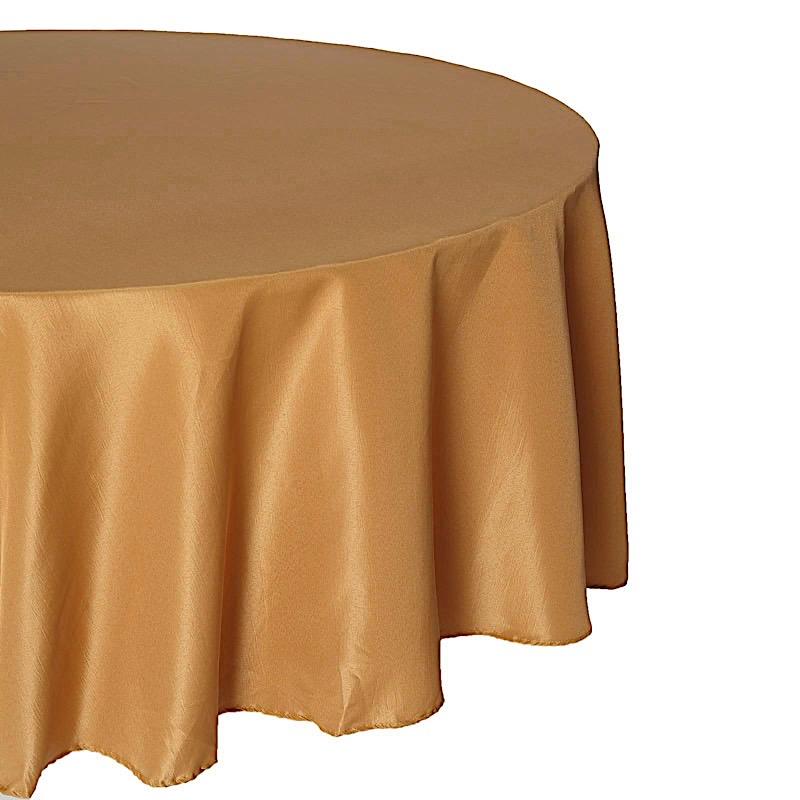 132" Polyester Round Tablecloth Wedding Party Table Linens