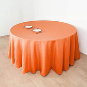 132" Polyester Round Tablecloth Wedding Party Table Linens