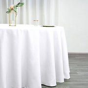 132" Polyester Round Tablecloth Wedding Party Table Linens