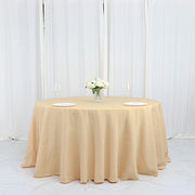 132" Polyester Round Tablecloth Wedding Party Table Linens