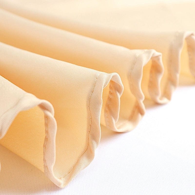 132" Polyester Round Tablecloth Wedding Party Table Linens