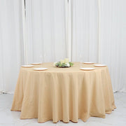 132" Polyester Round Tablecloth Wedding Party Table Linens