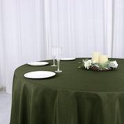 132" Polyester Round Tablecloth Wedding Party Table Linens