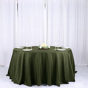 132" Polyester Round Tablecloth Wedding Party Table Linens