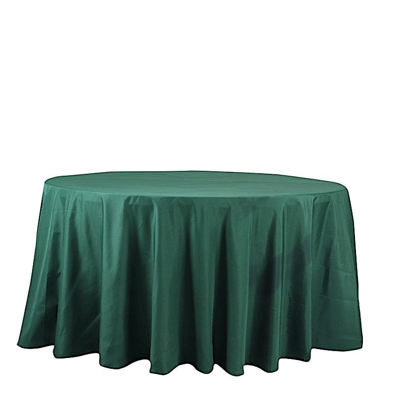 132" Polyester Round Tablecloth Wedding Party Table Linens
