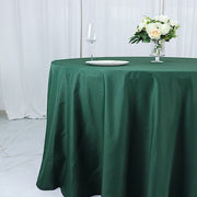 132" Polyester Round Tablecloth Wedding Party Table Linens