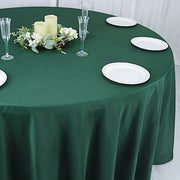 132" Polyester Round Tablecloth Wedding Party Table Linens