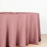 132" Polyester Round Tablecloth Wedding Party Table Linens