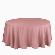 132" Polyester Round Tablecloth Wedding Party Table Linens