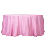 132" Polyester Round Tablecloth Wedding Party Table Linens
