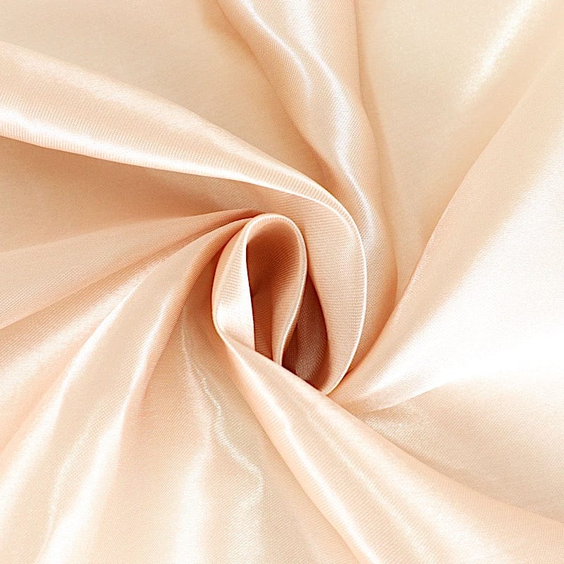 132" Satin Round Tablecloth Wedding Party Table Linens