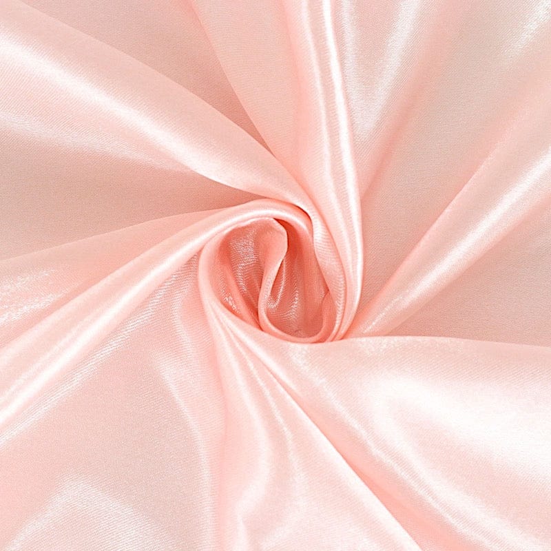 132" Satin Round Tablecloth Wedding Party Table Linens