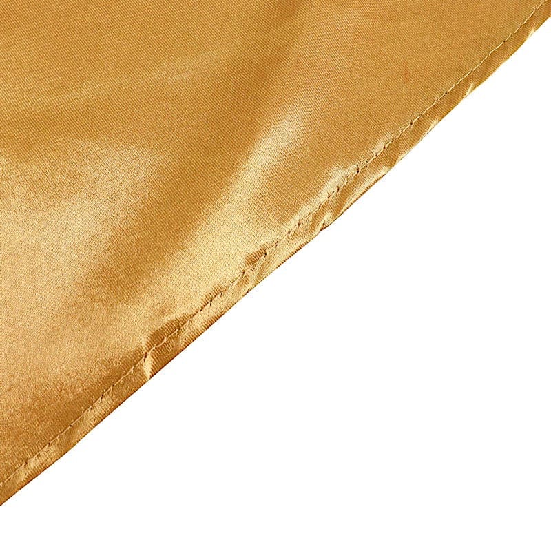 132" Satin Round Tablecloth Wedding Party Table Linens