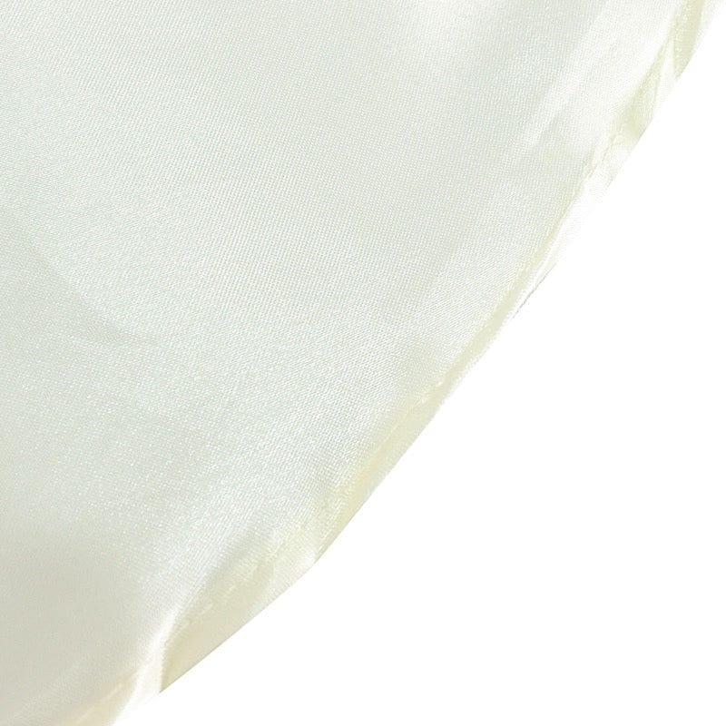 132" Satin Round Tablecloth Wedding Party Table Linens