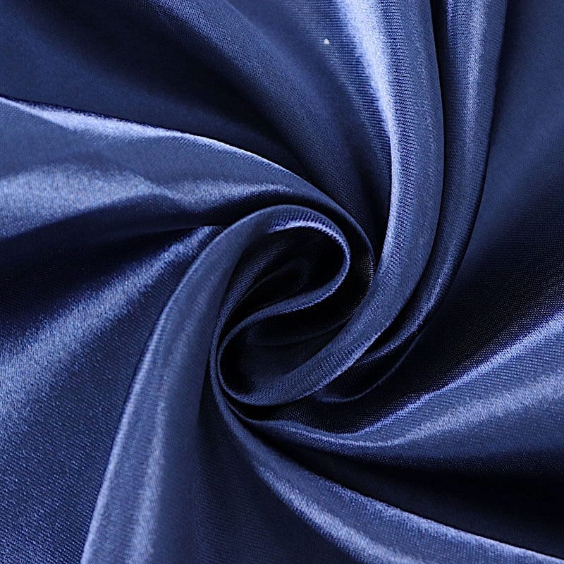 132" Satin Round Tablecloth Wedding Party Table Linens
