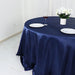 132" Satin Round Tablecloth Wedding Party Table Linens