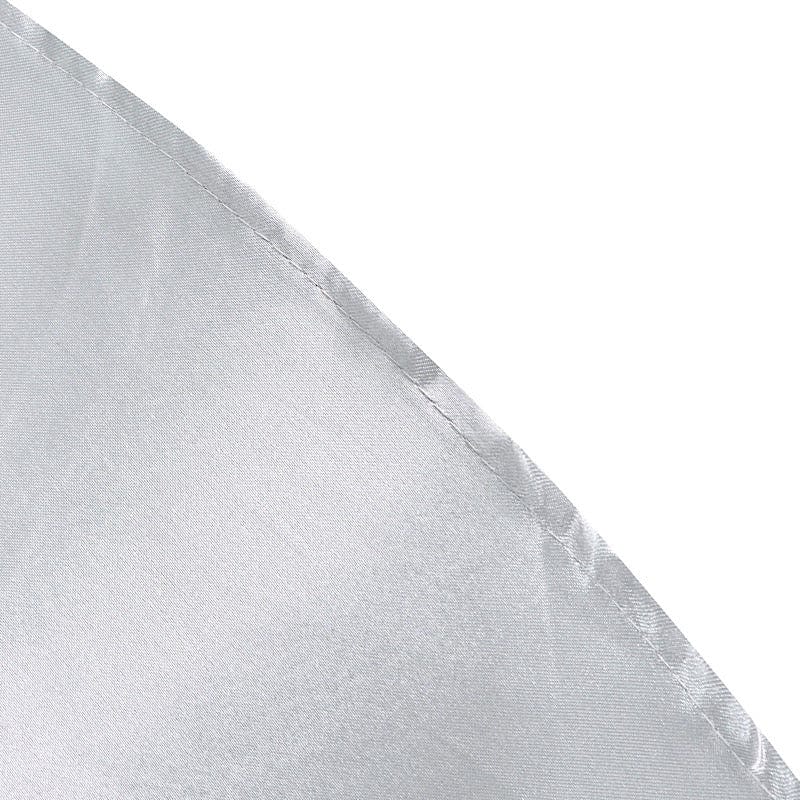 132" Satin Round Tablecloth Wedding Party Table Linens