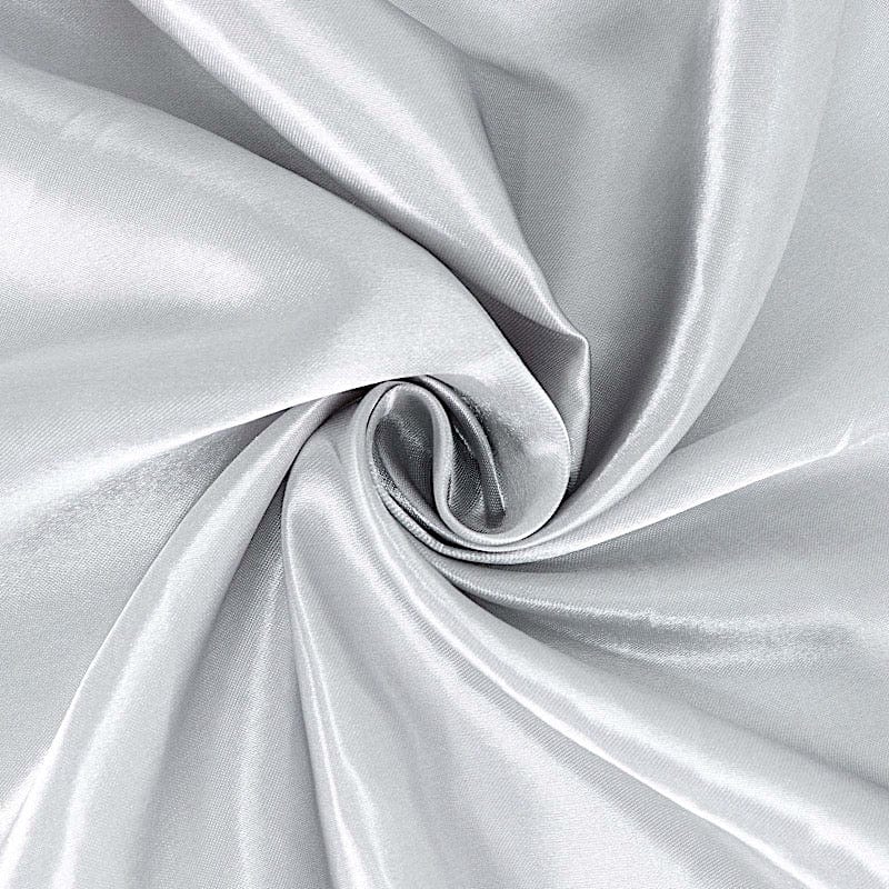 132" Satin Round Tablecloth Wedding Party Table Linens