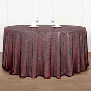 132" Sequined Round Tablecloth