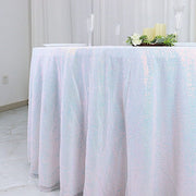 132" Sequined Round Tablecloth