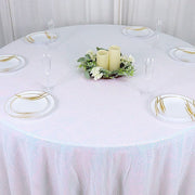 132" Sequined Round Tablecloth