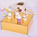 14" Acrylic Display Box Cake Stand Mirror Pedestal Riser