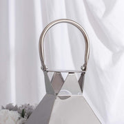 14" tall Metal Lantern Candle Holder