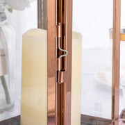 14" tall Metal Lantern Candle Holder