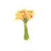 14" tall Poly Foam Calla Lily Flowers with Single Stems ARTI_LILY001_ORNG