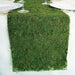 14" x 48" Natural Moss Table Top Cover Mat Runner - Green MOSS_RUN_14_GRN