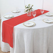 14"x108" Faux Burlap Polyester Table Runner