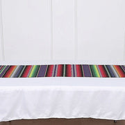14"x108" Mexican Table Runner with Tassels Fiesta Party Linens - Assorted RUN_FSTA_PURP