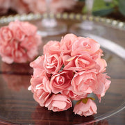 144 Mini Paper Roses Craft Flowers