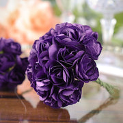 144 Mini Paper Roses Craft Flowers