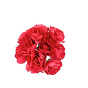 144 Mini Paper Roses Craft Flowers