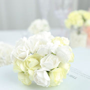 144 Mini Paper Roses Craft Flowers