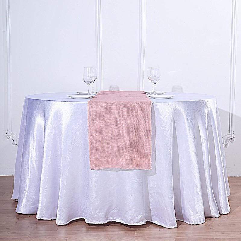 14x108" Burlap Table Top Runner Wedding Decorations