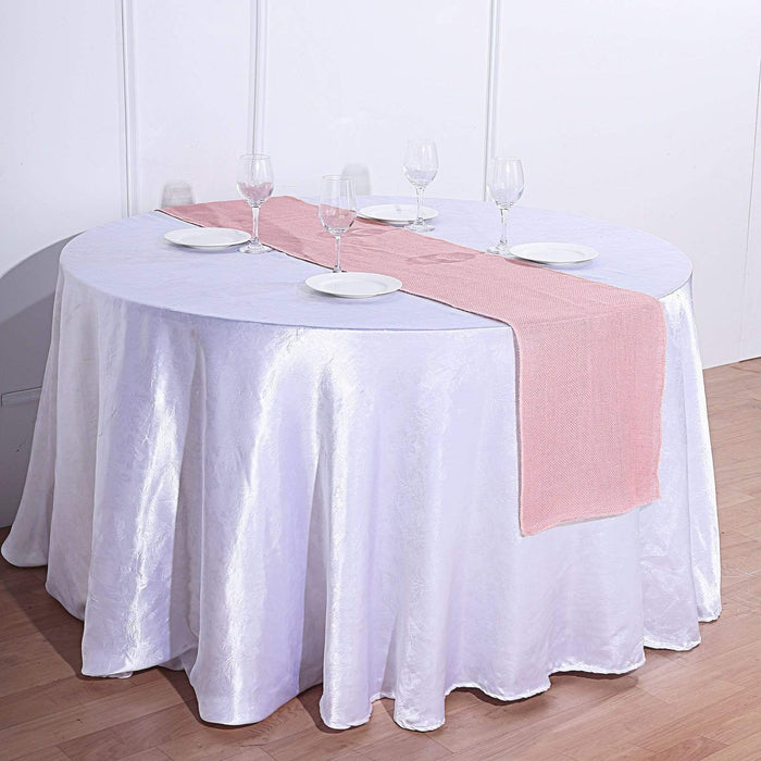 14x108" Burlap Table Top Runner Wedding Decorations