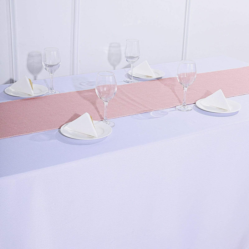 14x108" Burlap Table Top Runner Wedding Decorations