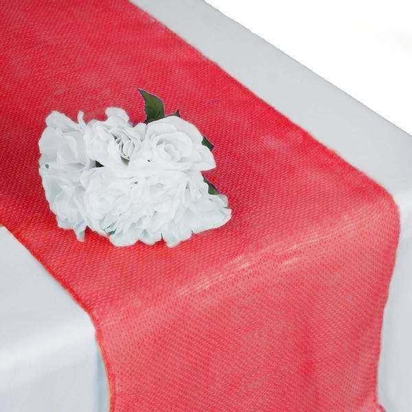 14x108" Burlap Table Top Runner Wedding Decorations