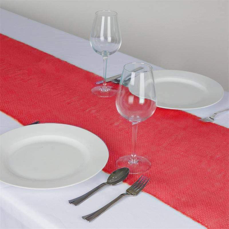 14x108" Burlap Table Top Runner Wedding Decorations